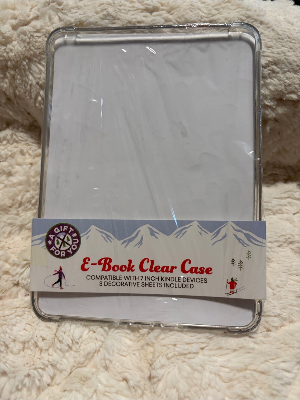 E-Book Clear Case for 7" Kindle - Clear